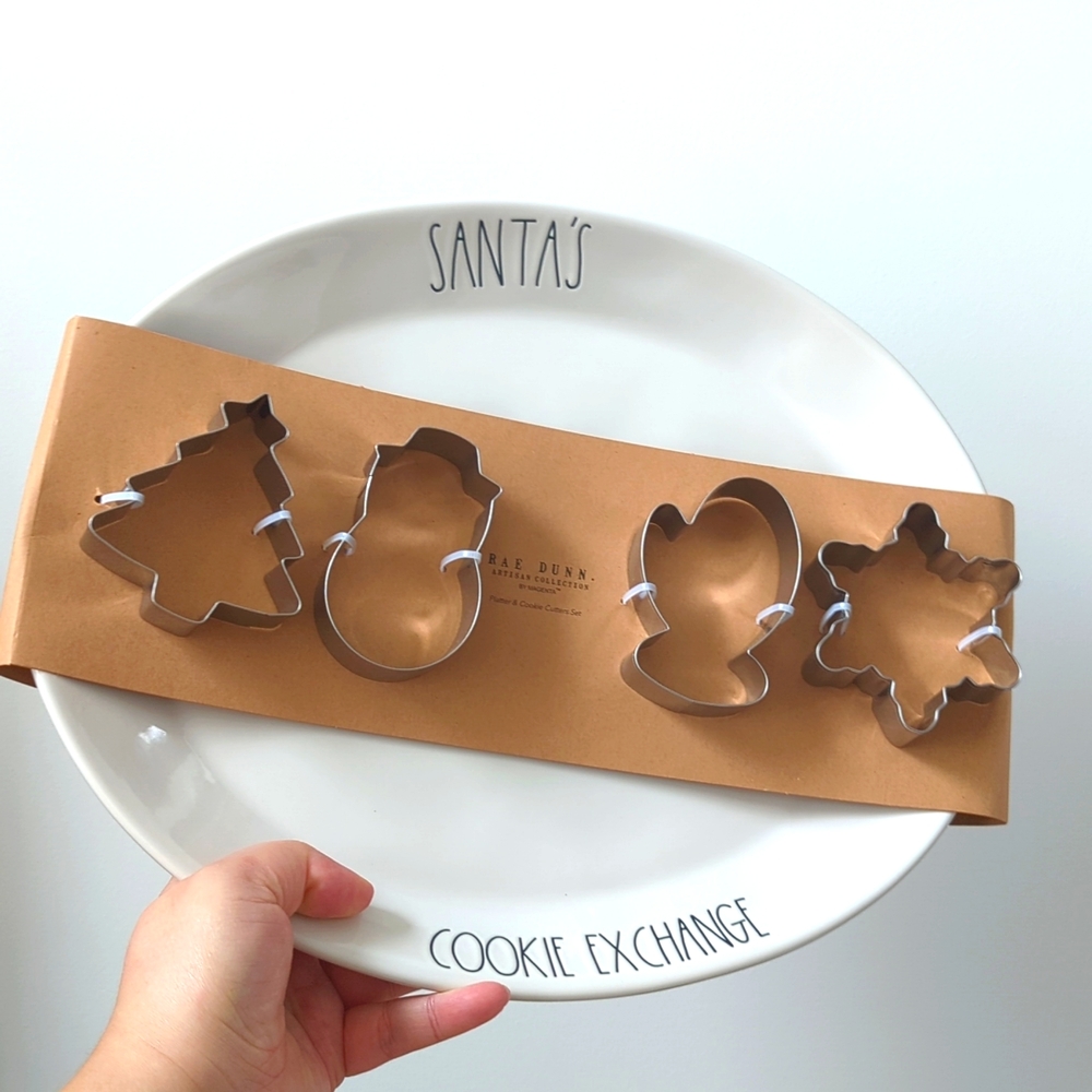 PLATTER 🍪 with Cookie Cutters - Rae Dunn